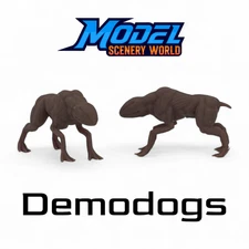 Demodogs (2pk) - HO Scale - Gray