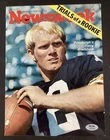 Terry Bradshaw Signed Newsweek Cover Only 10/5/70 Steelers HOF No Label Auto PSA