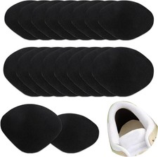 Shoe Heel Repair, 16Pcs Shoe Patches for Holes, Black Self-Adhesive Shoes Hole R