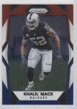 2017 Panini Prizm Red White & Blue Prizm Khalil Mack #142 wd9