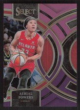 2024 Panini Select WNBA #145 Aerial Powers Prizms Pink and Purple #/99
