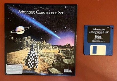 Adventure Construction Set Commodore Amiga PC Game No Manual