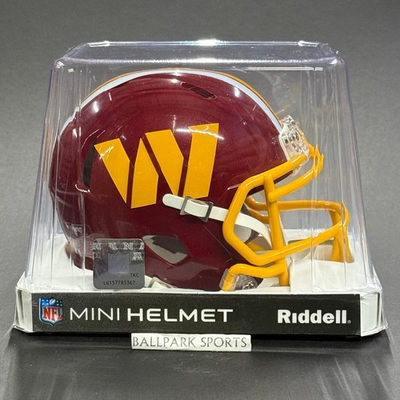 #ad Washington Commanders 2026 Riddell Speed Mini Helmet NFL Licensed New in Box $36.99