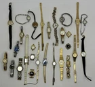 Vintage Ladies Cocktail Watches Lot Of 28 Quartz &  Mechanical - Parts/Repair
