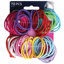 Goody Girls Ouchless Elastics 2 mm 72 Count Assorted Colors