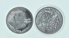 Lot 2 1 Oz Silver Rounds The Right To Bear Arms Indian Head Buffalo Pattern *028