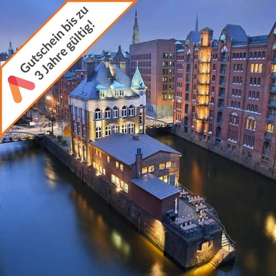 Kurzurlaub Hamburg 3 Tage 4 Sterne Hotel Panorama für 2 Personen Hotelgutschein - Bild 1 von 4