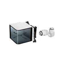 TRYX Panorama WB White CPU Water Block, Curved 2K AMOLED Display, Microchanne...