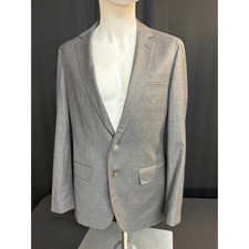 BOSS Hugo Boss Hartlay2 Blazer 38R Slim Fit Marzotto Wool Stretch Gray