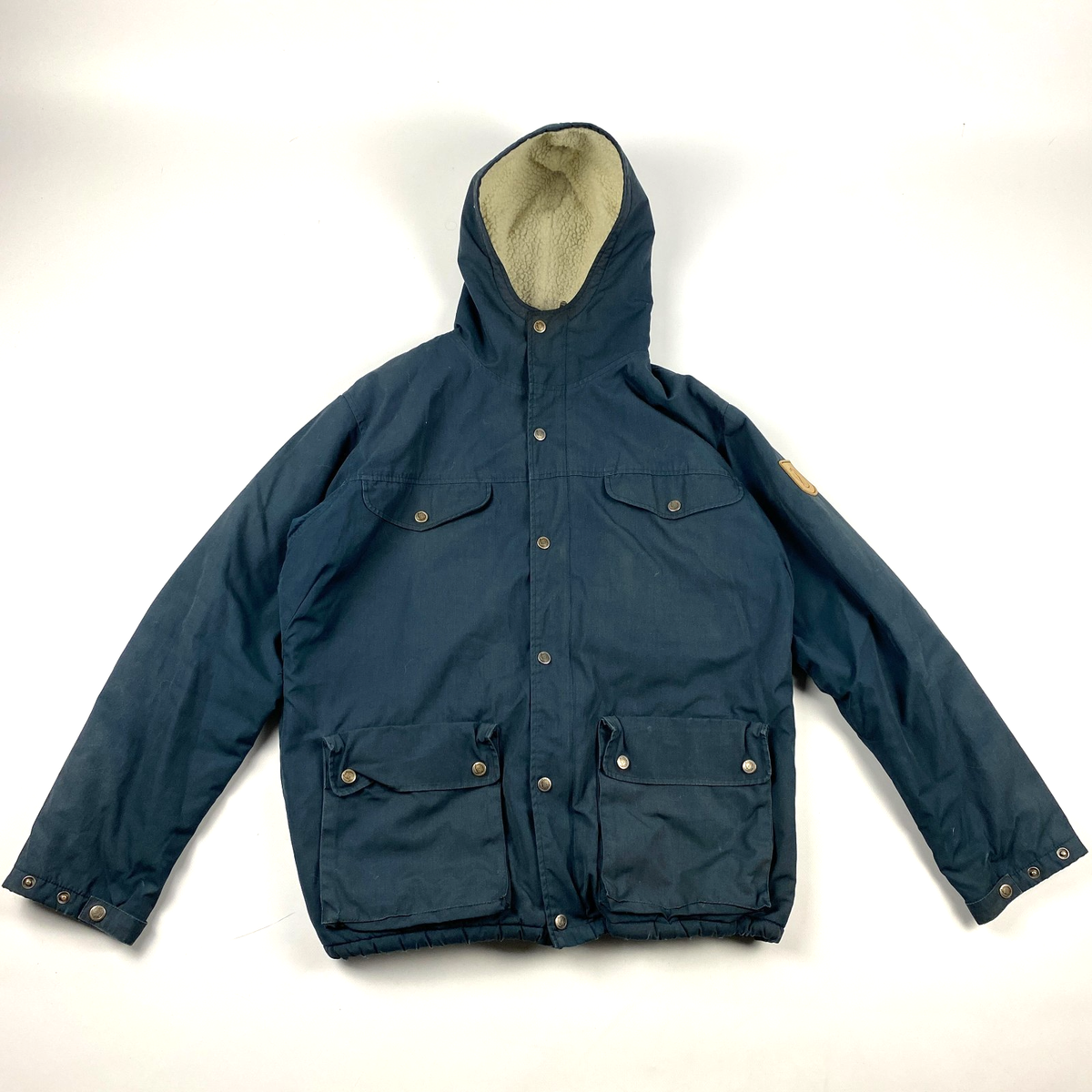 Vintage Fjällräven Greenland Winter Jacket L G-1000 Waxed Lined 