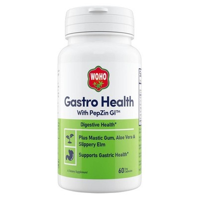 Woho GASTRO RELIEF With PepZin GI 60 VCAPS, For Gut Health