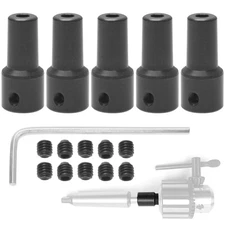 5 Pack B10 Motor Shaft Drill Clamp Coupling Coupler Adapter Chuck Rod 6mm