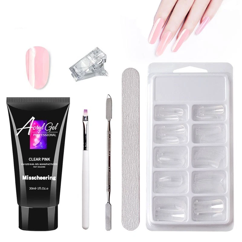 Painless Crystal Gel Nail Polish Set, Long-Lasting Nail Art Kit
Opens in a new window or tab