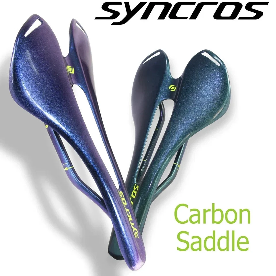 Syncros Road/MTB Smooth Carbon Bike Saddle Ultra Light 113g 7x9mm Seatpost - Image 3 of 4