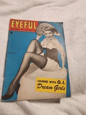 Eyeful Vintage Magazine Vol. 7 5 April 1951 Roma Paige Centerfold Pin-ups Eyeful Vintage Magazine Vol. 7 5 April 1951 Roma Paige Centerfold Pin-ups