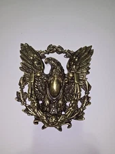 Vintage Eagle Door Knocker Brass Antique Patriotic Heavy Duty Large