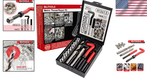 Heli-Coil Repair Kit M12x1.5 Metric Threads - Foto 2 di 9