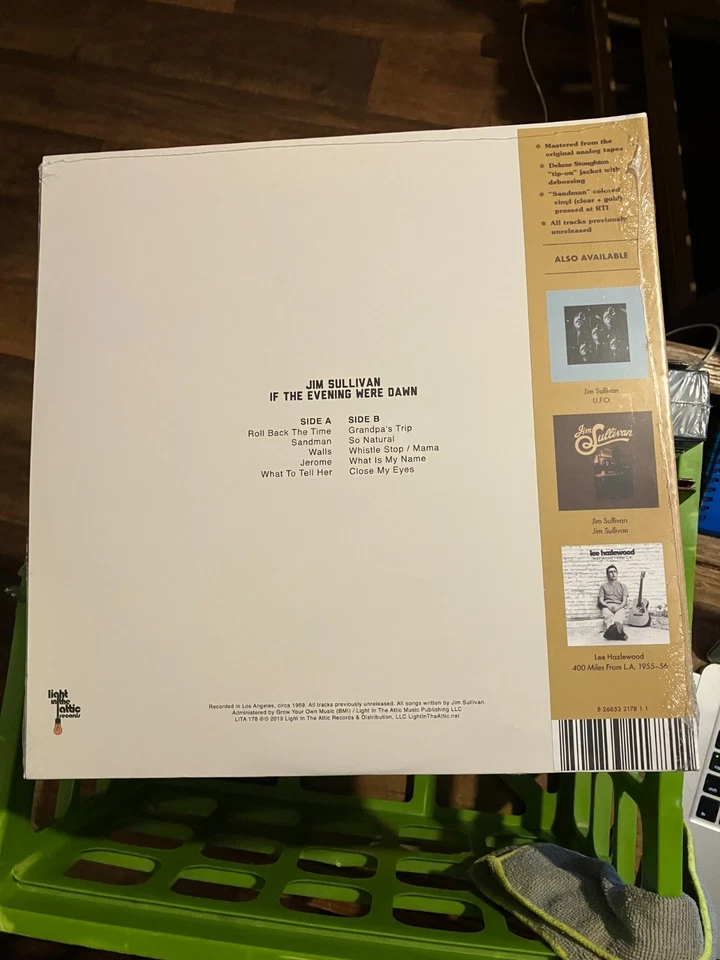 Jim Sullivan-If the Evening Were Dawn - INDIE EXCLUSIVE COLORED WAX 2019 - Image 2 of 2