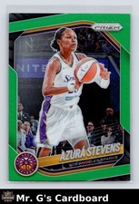 2025 Panini Prizm WNBA Green Prizm Azura Stevens #64 EX