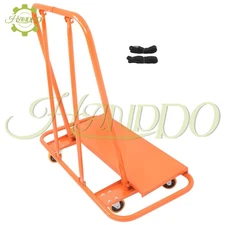 Heavy Duty Drywall Sheet Cart with Safety Belts, 3000 LBS Steel Panel Dolly