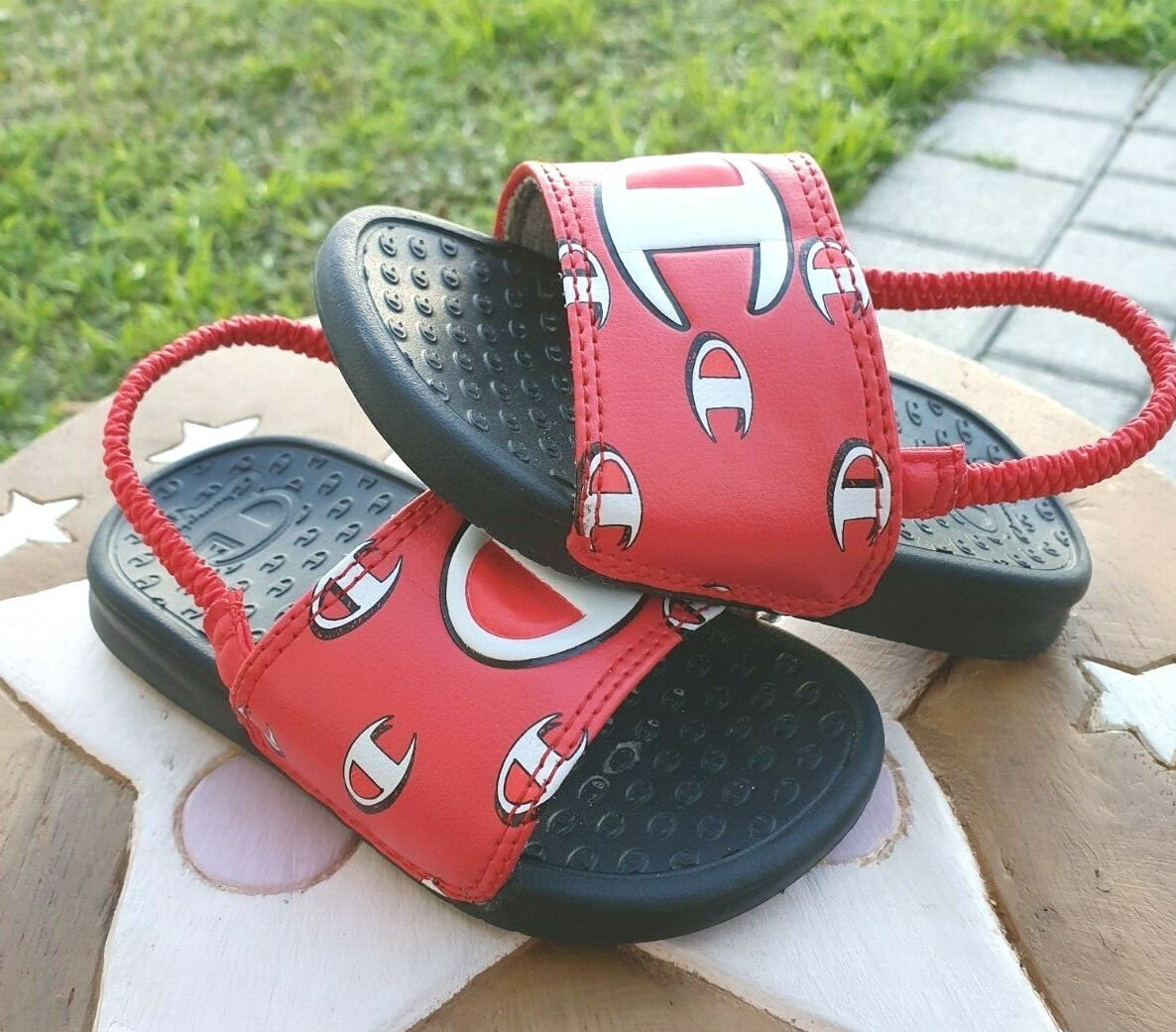 champion slides toddler boy