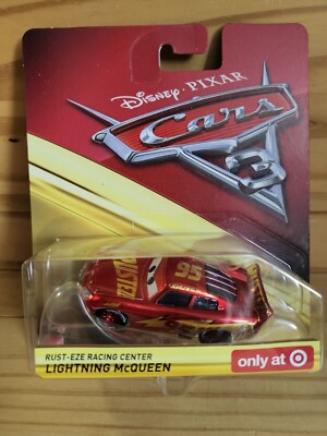 Mattel-Disney Pixar Cars 3-Rust-Eze Racing Center Lightning McQueen Target Only