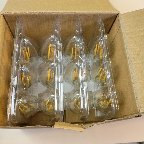 12 pack (3x 4 pack) 40W 4W E12 LED chandelier Ceiling Fan Light Bulbs Dimmable ! - Picture 2 of 7