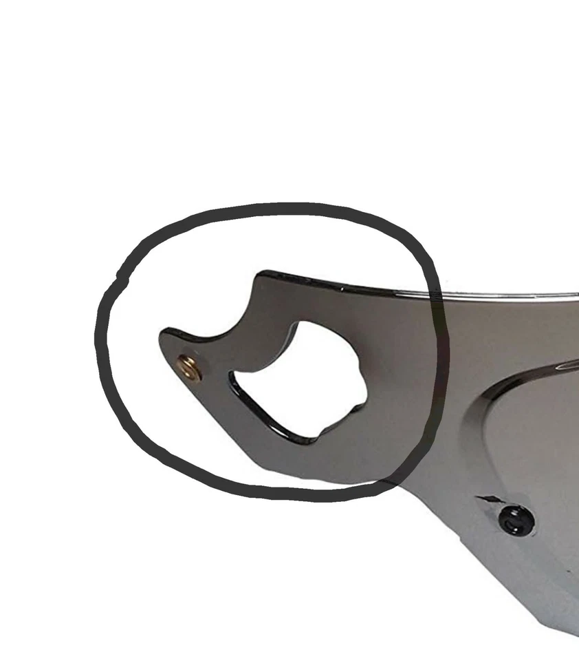 Visor For Arai rx-7v rx-7x Chaser-X Qv-Pro Signet-X Quantum-X Vas Pin Ready - Изображение 2 из 2