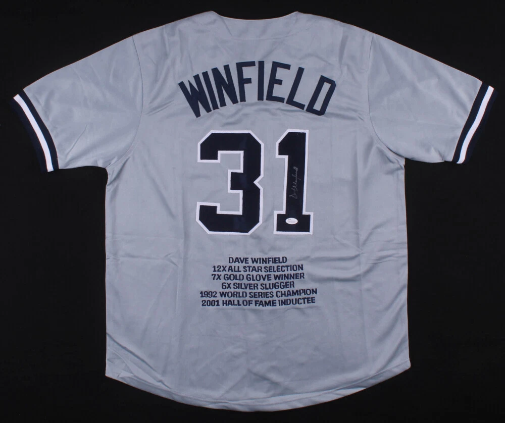 Dave Winfield New York Yankees Baseball MLB Original Autographed
