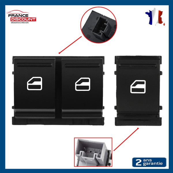 Fensterheber Schalter Vorne Links Und Rechts FüR Polo 6R Tiguan Touran T6-image