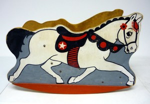 1940s rocking horse
