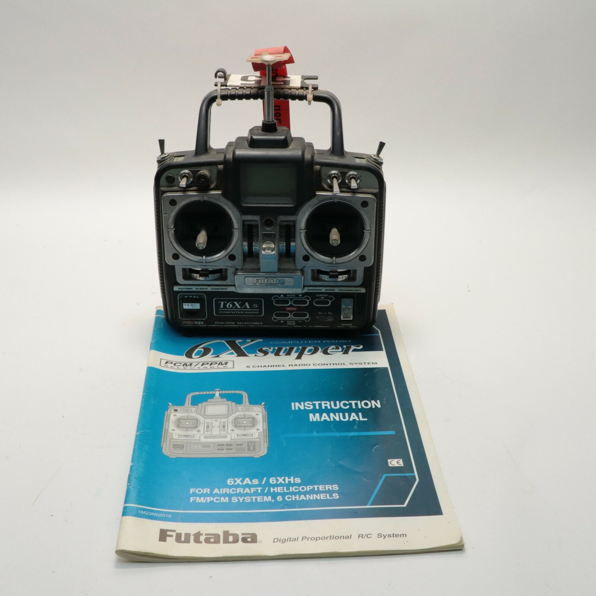 Futaba T6XAS Computer Radio 72 MHz Pcm1024 Transmitter RC Plane