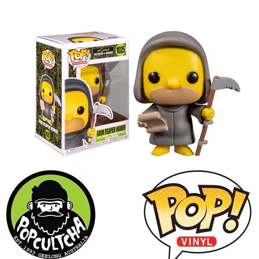 En Oferta The Simpsons - Grim Reaper Homer Pop! Vinyl Figure &Quot;New&Quot;