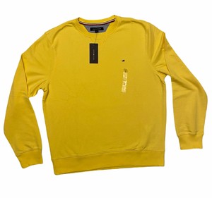 Tommy Hilfiger Sudadera con panel Twilight Navy Azul Amarillo Hombre