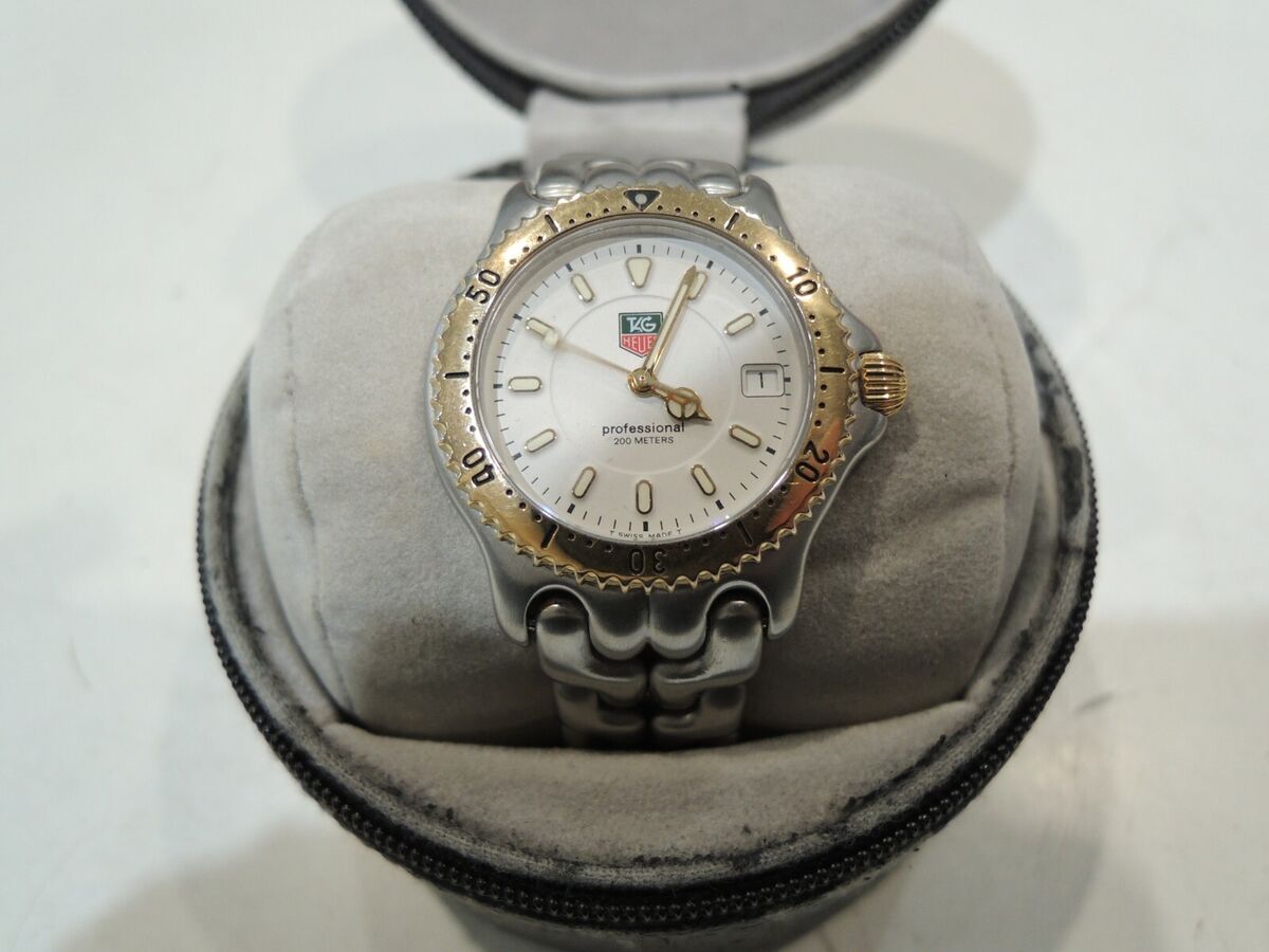 TAG Heuer Professional 200m WG1222-K0 36mm Quartz Watch | eBay TAG Heuer Professional 200m WG1222-K0 36mm Quartz Watch | eBay
