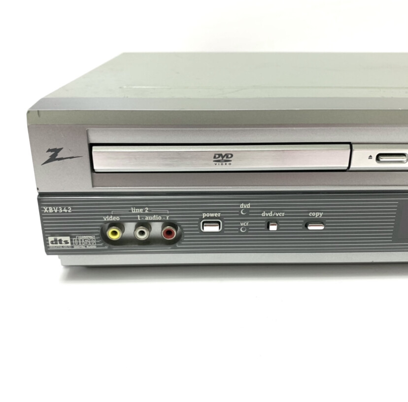 Zenith XBV342 DVD / VCR Combo VHS Player Recorder Silver Tested