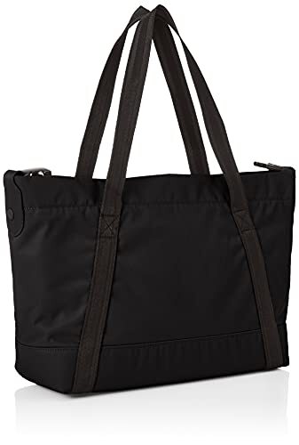 Hunter Women's Nylon Top Clip Tote Shoulder Bag Medium Black