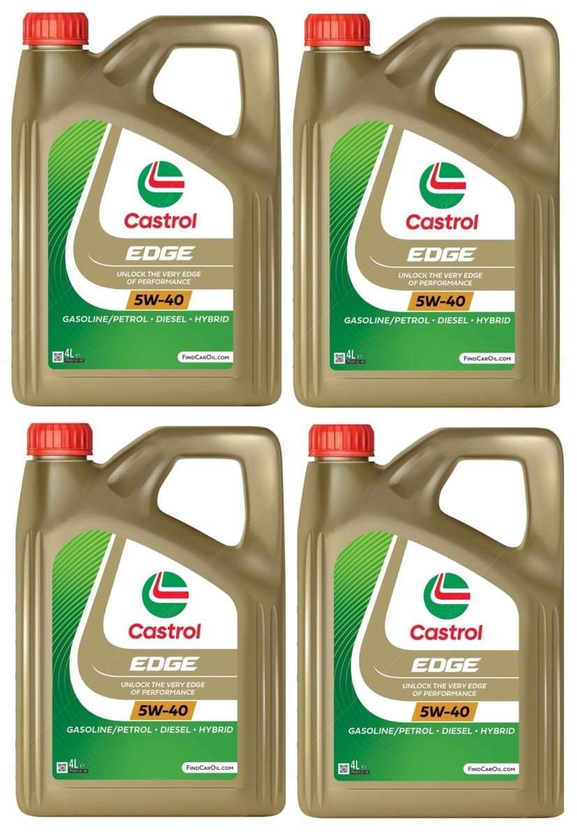 Castrol EDGE TITANIUM 5W-40 Full Synthetic Engine Oil 5W40