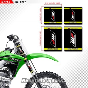 Wp Suspension Fork Leg Decals Sticker Kit Deco For Dirt Bike