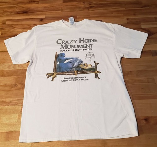 Vintage 90s Crazy Horse Memorial Black 