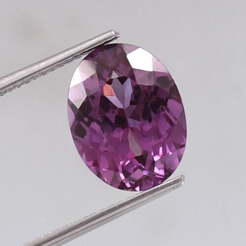 AAA Natural Flawless Brazilian Alexandrite Loose Oval Gemstone Cut 3.75 CT - Picture 2 of 4