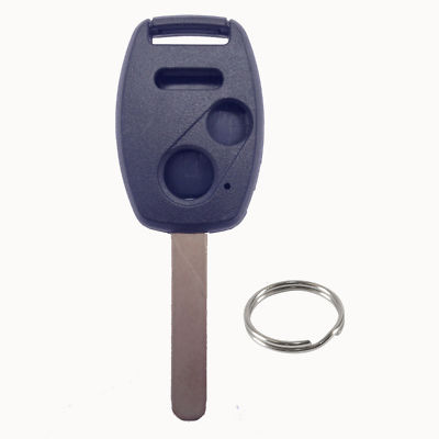 New Replacement Remote Key Shell Case For Honda Civic LX 06-13 With Chip Holder