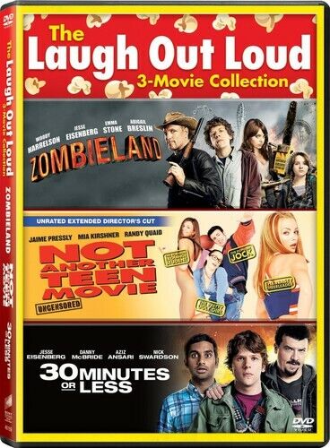 language lawn eye The Laugh Out Loud 3-Movie Collection: Zombieland / Not Another Teen Movie  / 30 Minutes or Less (DVD) for sale online | eBay