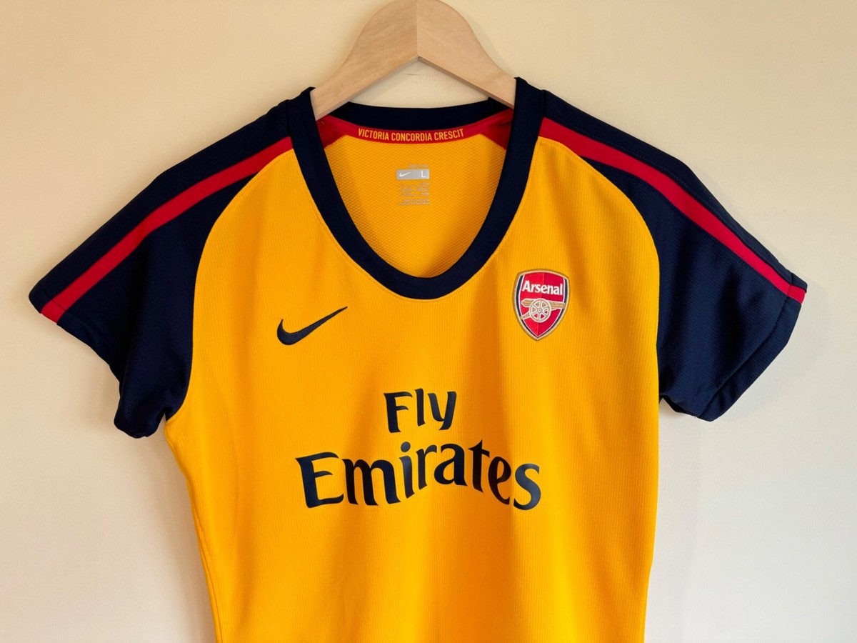 Arsenal London 2008/2009 Away Football Shirt Soccer Jersey Nike