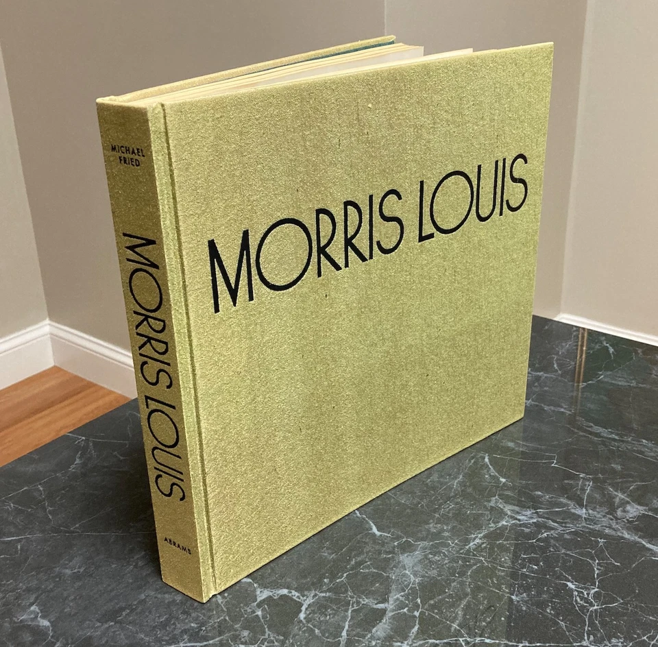 MORRIS LOUIS 1979 1ST EDITION ABSTRACT EXPRESSIONIST LITHOGRAPH PRINT BOOK - Image 2 of 4