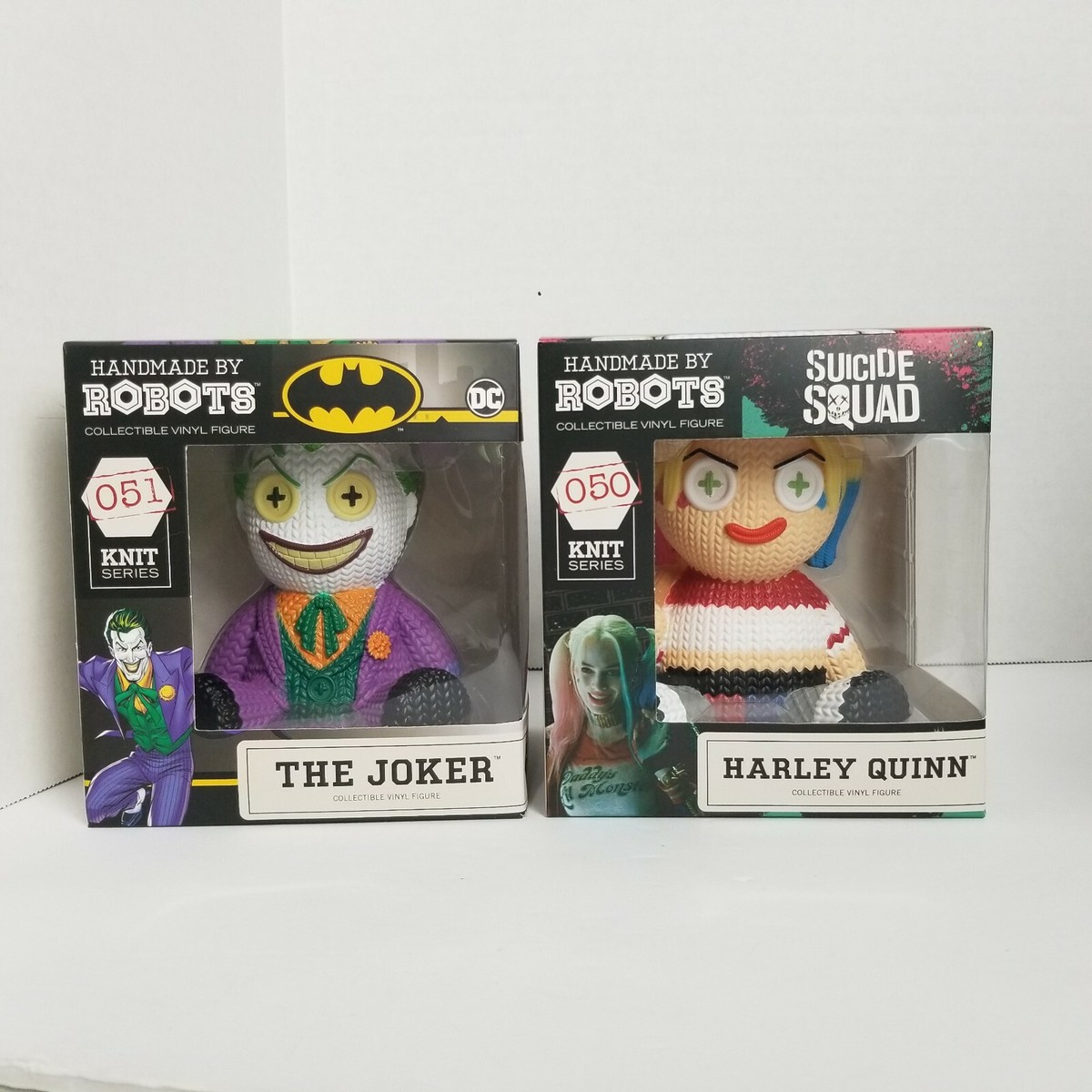 Handmade By Robots Harley Quinn Suicide Squad &The Joker Handmade By Robots Harley Quinn Suicide Squad &The Joker