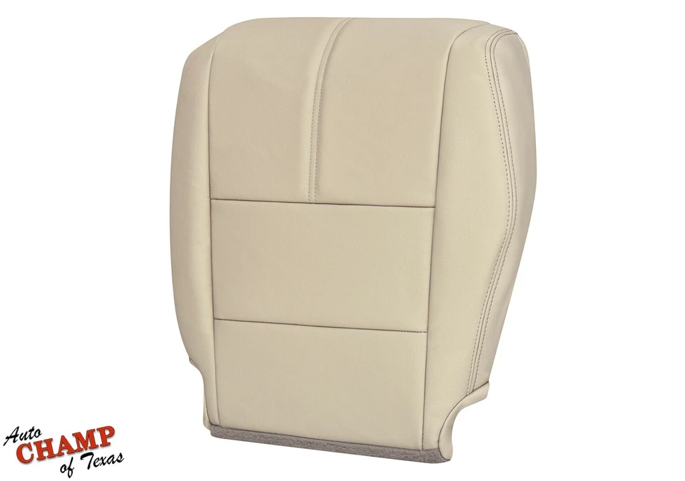 Honda Accord Crosstour EX-L 2010-2015 - Cubierta de asiento de cuero inferior del lado del conductor tostado Foto 4 de 4