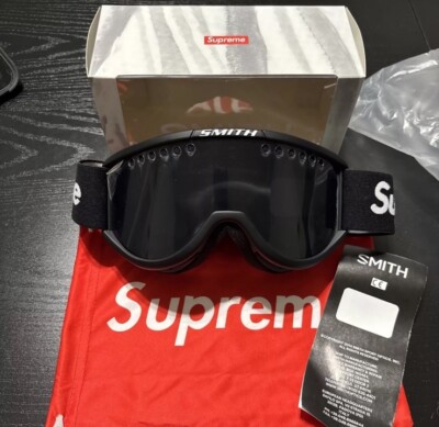 Supreme Smith Ski Snowboard Goggles BUNDLE Black Red FW15 With Box