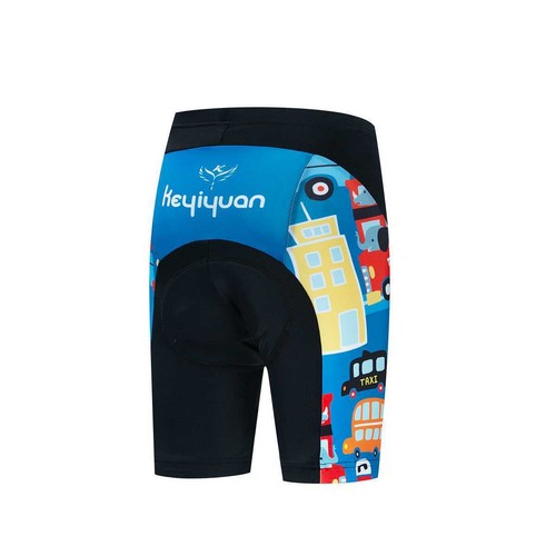 Radlerhose Kinder Kurz Fahrradhose Jungen Gepolstert Kids Stretch Cycling Shorts - Bild 14 von 32
