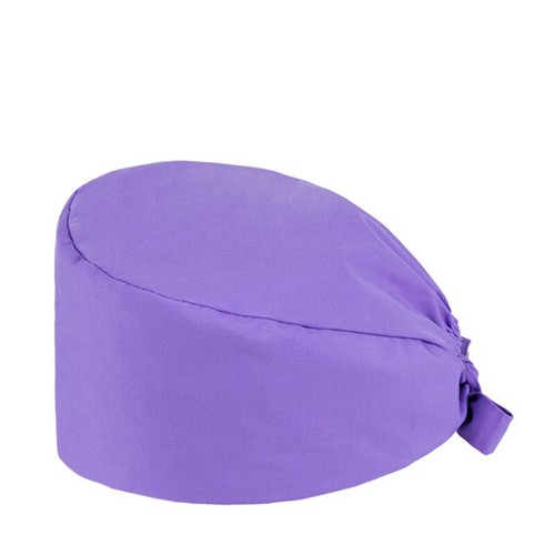 Surgical Scrub Cap Doctor Nurse Cotton Bouffant Adjustable Head Cover Solid Hat☊ - Picture 21 of 22